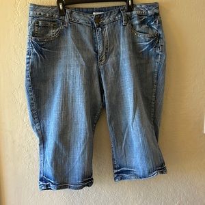 Cato capri jeans size 22W